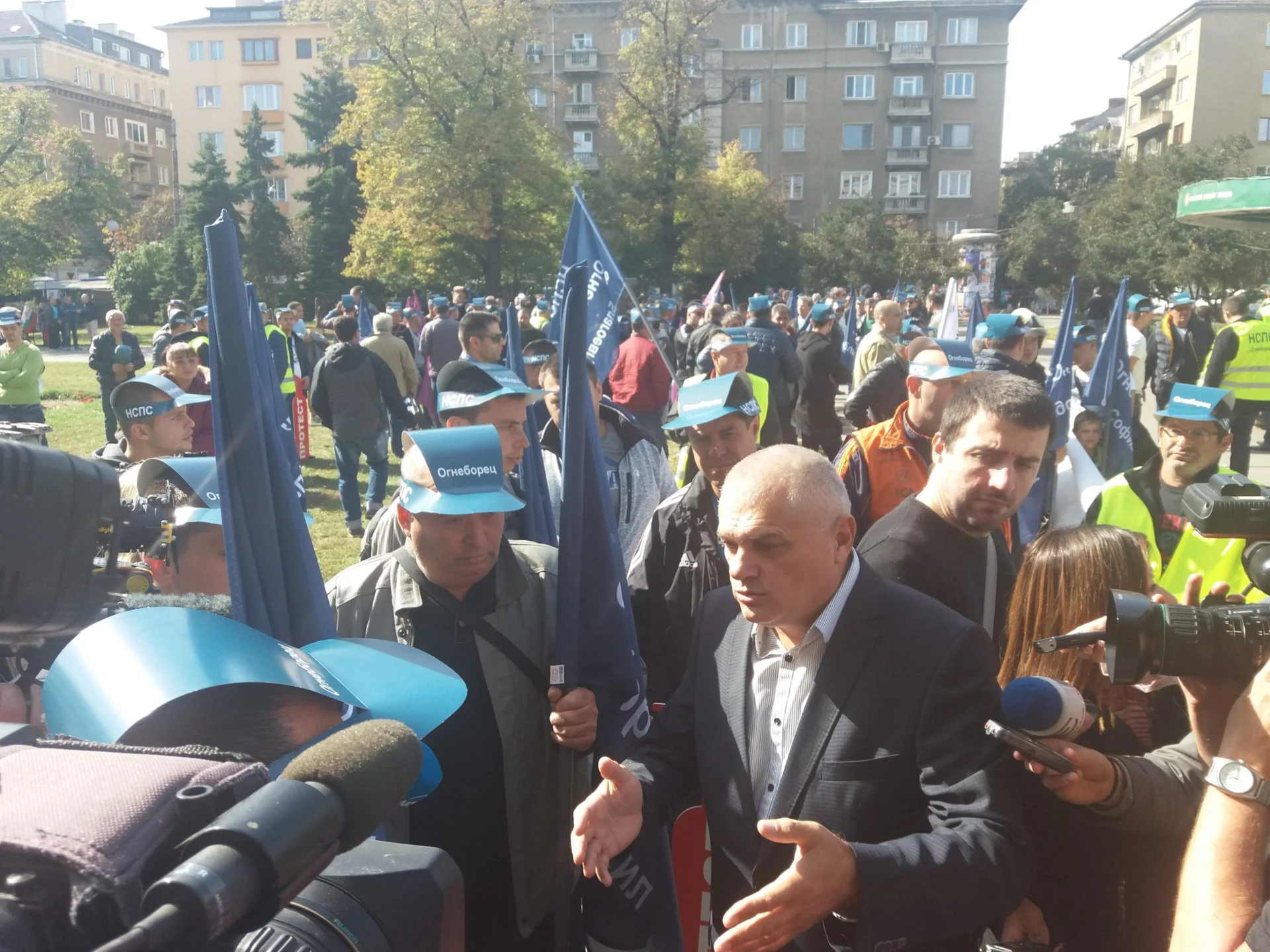 среща пожарникари