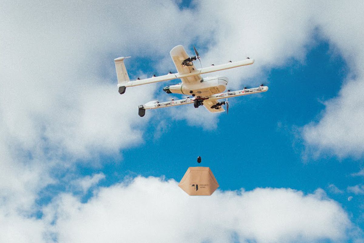 Google Wing drone