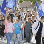 Протест на студенти по медицина, млади лекари и медицински специалисти