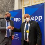 Бойко Борисов и генералният секретар на ЕНП Антонио Лопес
