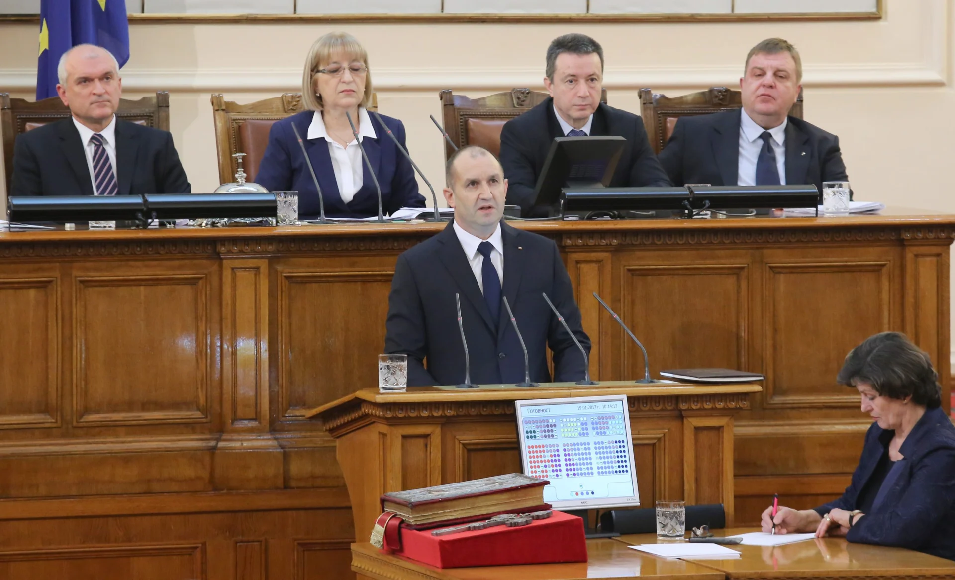 Парламент - Клетва на президента Румен Радев