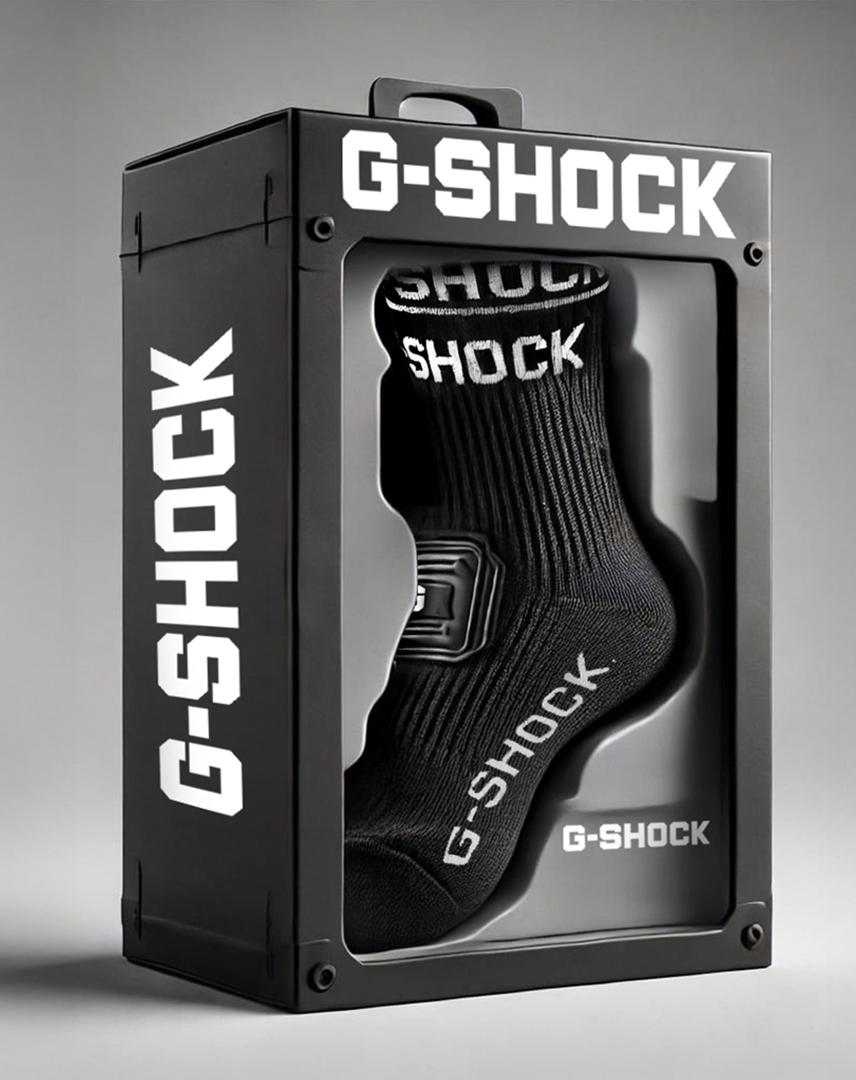 G-Shock навлиза в света на дрехите с чорапи G-Socks