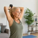 5 упражнения у дома, които стягат отпуснатите ръце след 55