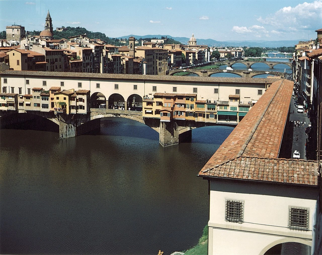 Флоренция понте векио Firenze-ponte_vecchio коридор вазари