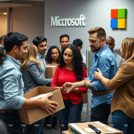 Microsoft орязва 9000 позиции въпреки ръста в печалбите и след инвестициите в AI