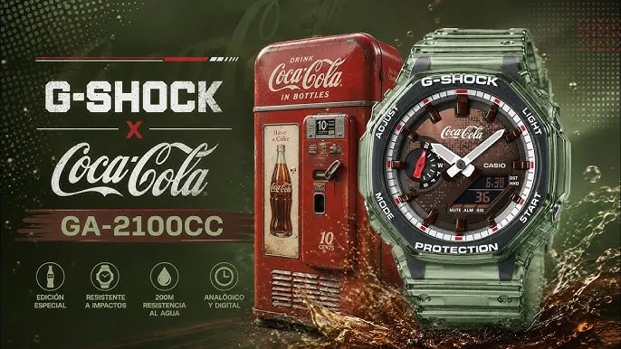 Новият часовник на Casio - G-Shock x Coca-Cola се превърна в хит сред колекционерите 1 Новият часовник на Casio - G-Shock x Coca-Cola се превърна в хит сред колекционерите