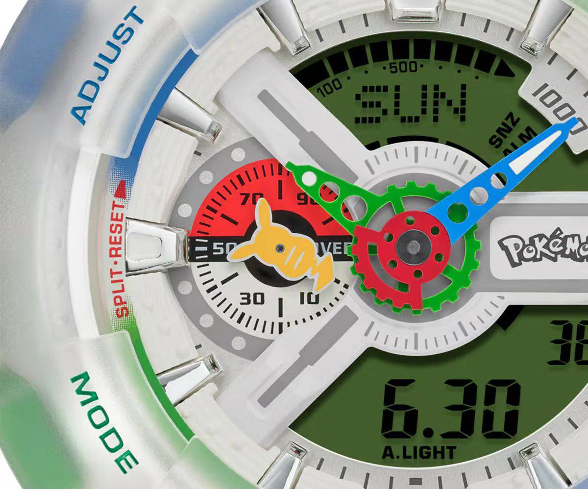 Новият часовник G-Shock x Pokémon на Casio е посветен на първите игри от поредицата
