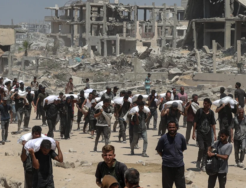 Тръмп планира да „поеме контрола“ върху хуманитарната помощ за Газа