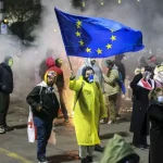 Протестите в Грузия продължават, отново има арестувани