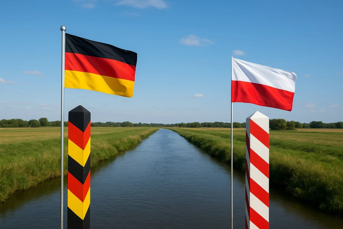 Спорът за германо-полската граница поражда напрежение в пограничните градове