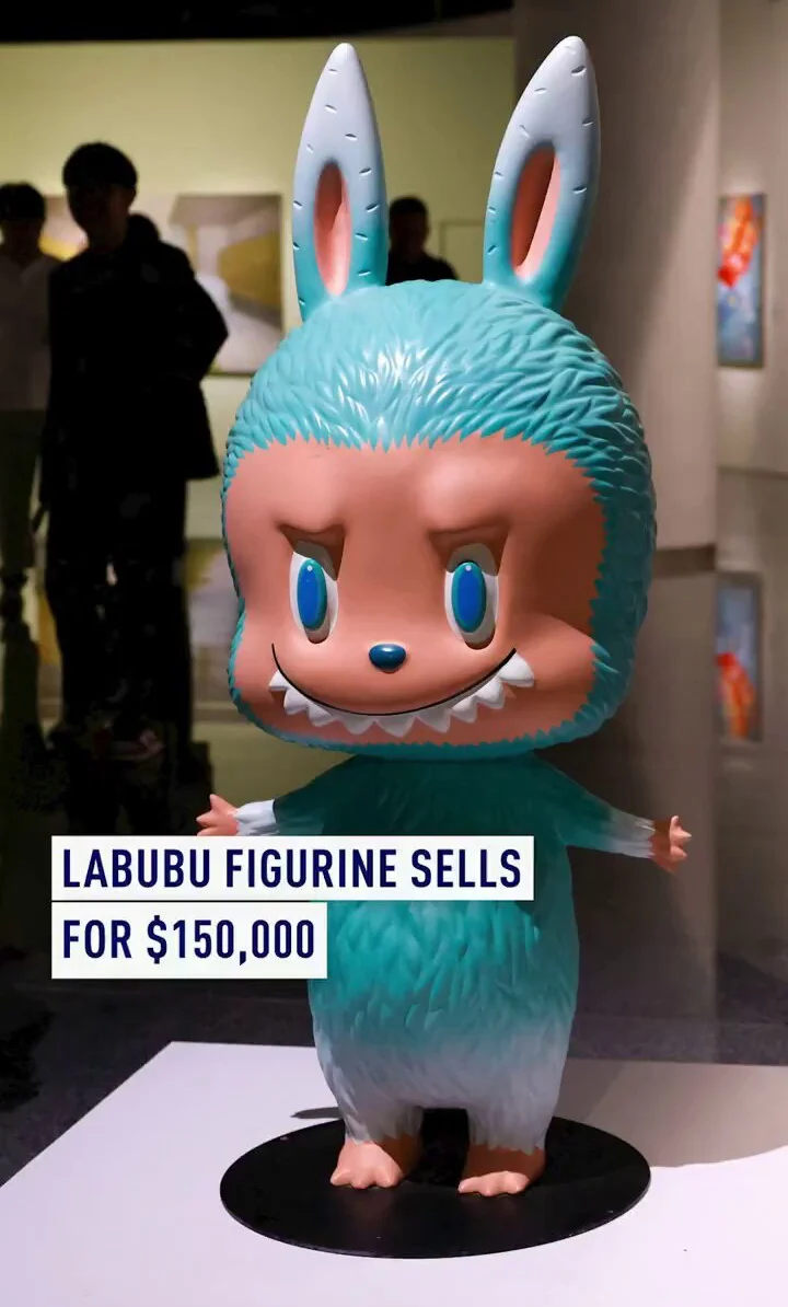 Куклата Labubu продадена за над 150 000 долара на търг в Пекин