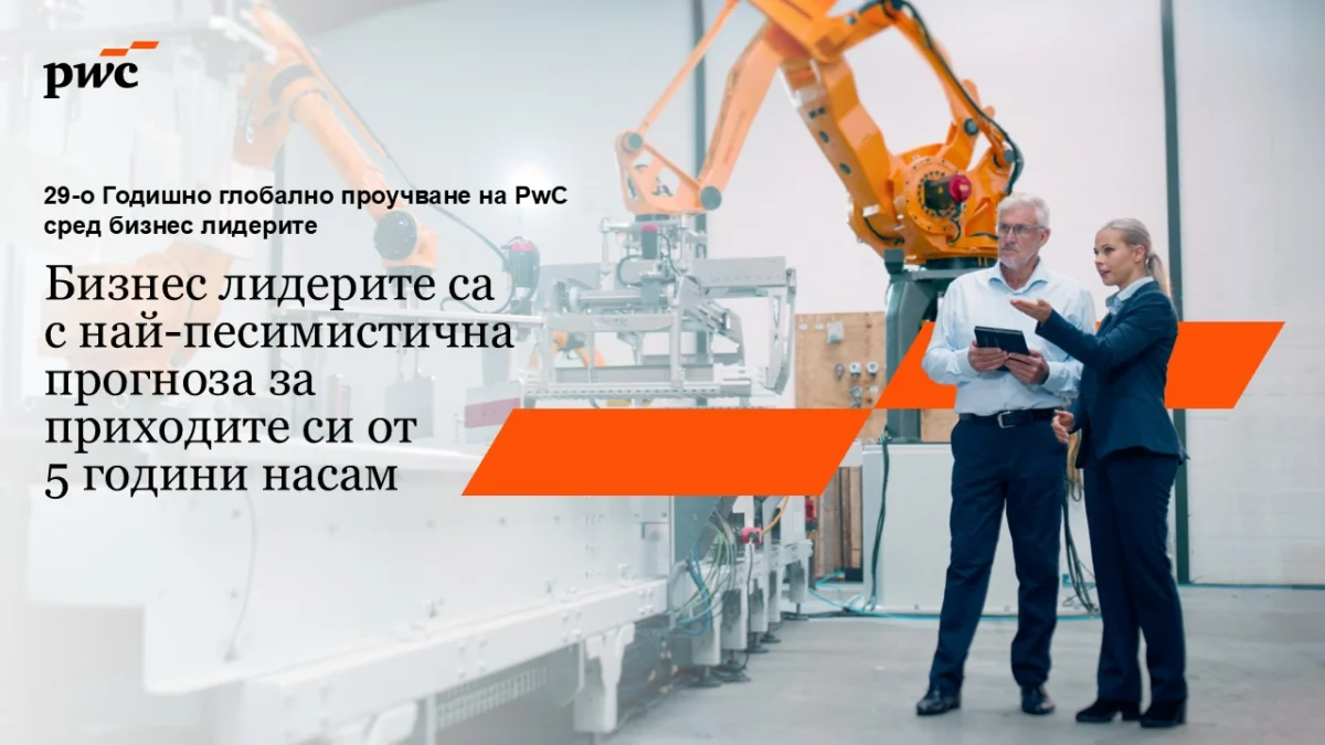 Годишното глобално проучване на PwC 29th Global CEO Survey