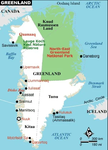 greenland map 1
