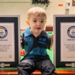 Двегодишният Джуд Оуенс стана най-младият човек с два снукър рекорда в историята на Гинес