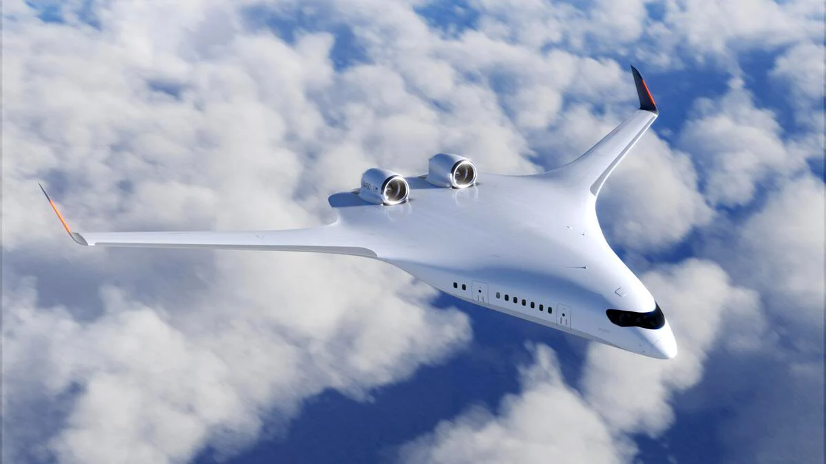 Delta и JetZero разработват иновационен самолет със смесено-крилат корпус