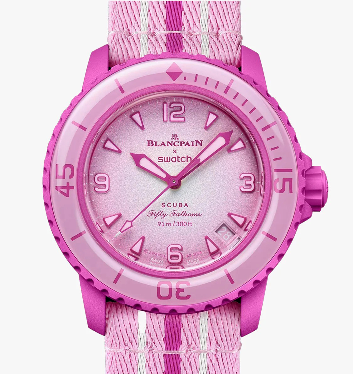 Swatch пусна най-смелия си модел за гмуркане Blancpain Scuba Fifty Fathoms