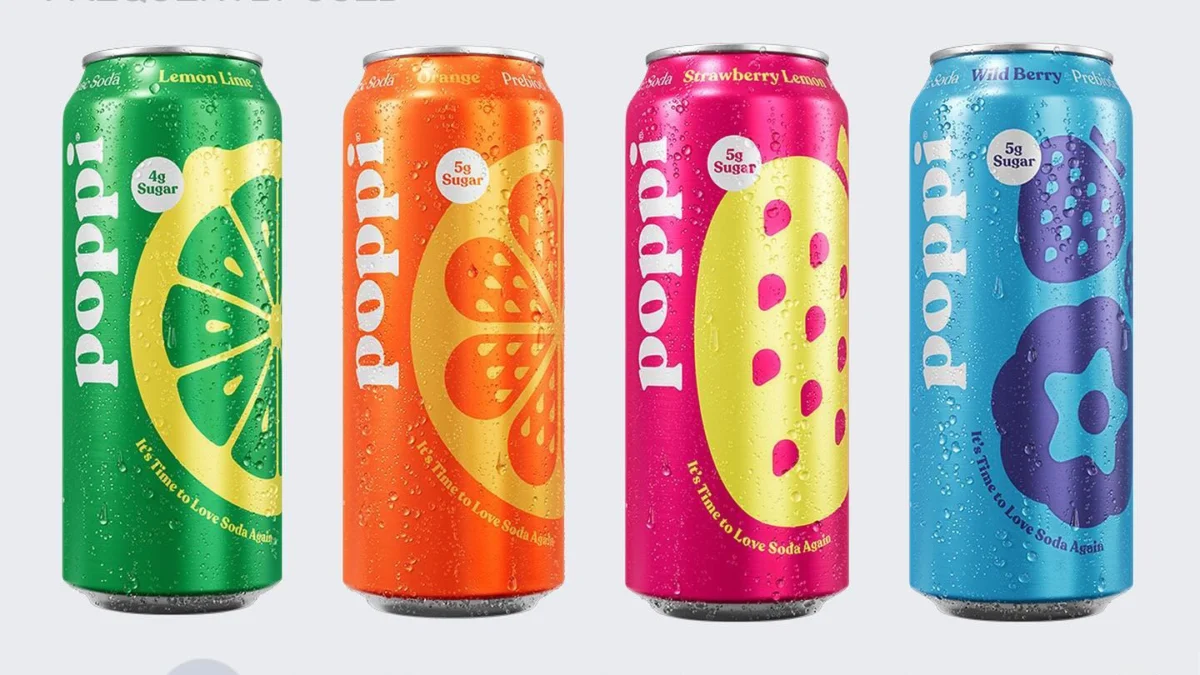 PepsiCo подготвя пускането на пребиотичната напитка Poppi на британския пазар