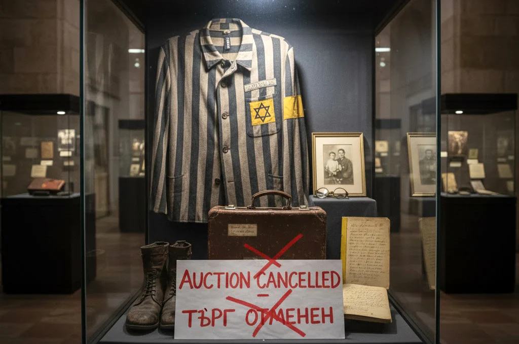 Германия отменя търг за артефакти от Холокоста след протести на оцелели 2 Германия отменя търг за артефакти от Холокоста след протести на оцелели