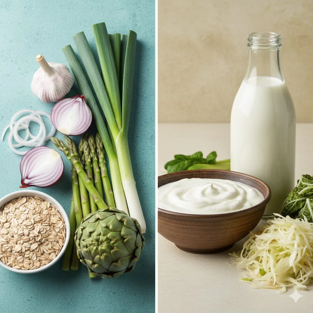 И двете са важни но пребиотиците вероятно осигуряват по дългосрочни ползи Пробиотиците