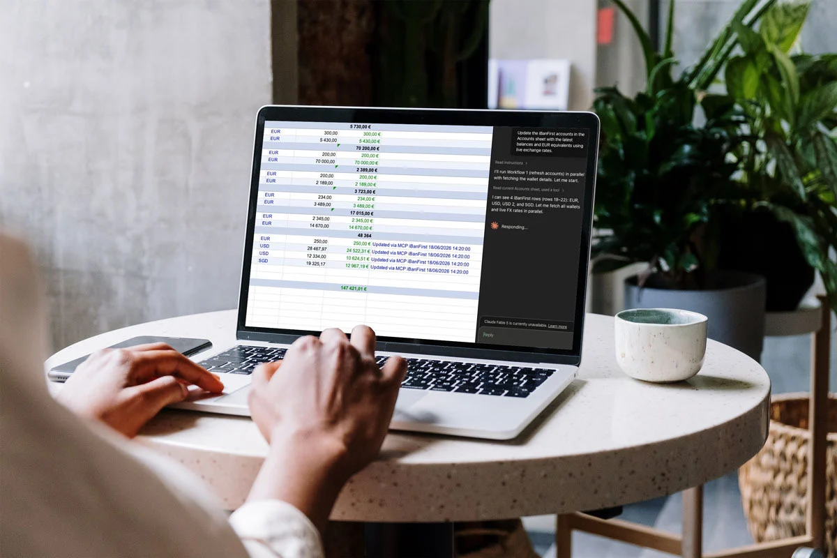 iBanFirst свързва Claude AI с Excel за управление на корпоративната ликвидност в реално време