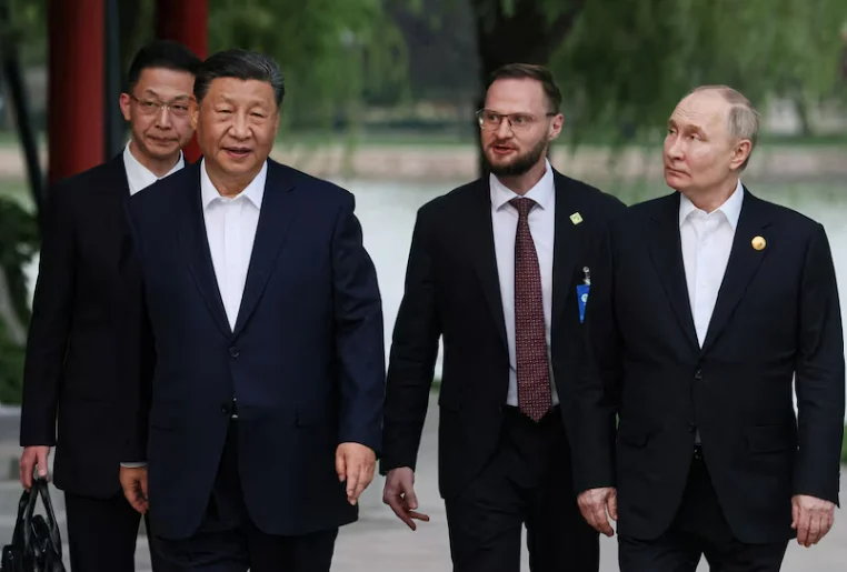 владимир путин, си дзинпин, китай, русия