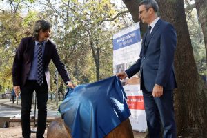 Откриване паметник на пл. Вацлав Хавел