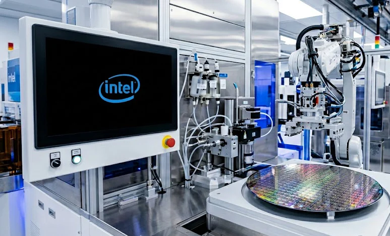 Intel започна тестово производство на най-новите си чипове 18A-P