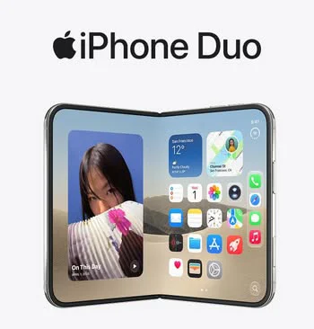 Apple представи първия си сгъваем телефон iPhone Duo с цена от 1999 долара
