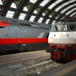 Италия влак жп транспорт Frecciarossa Milano_Centrale
