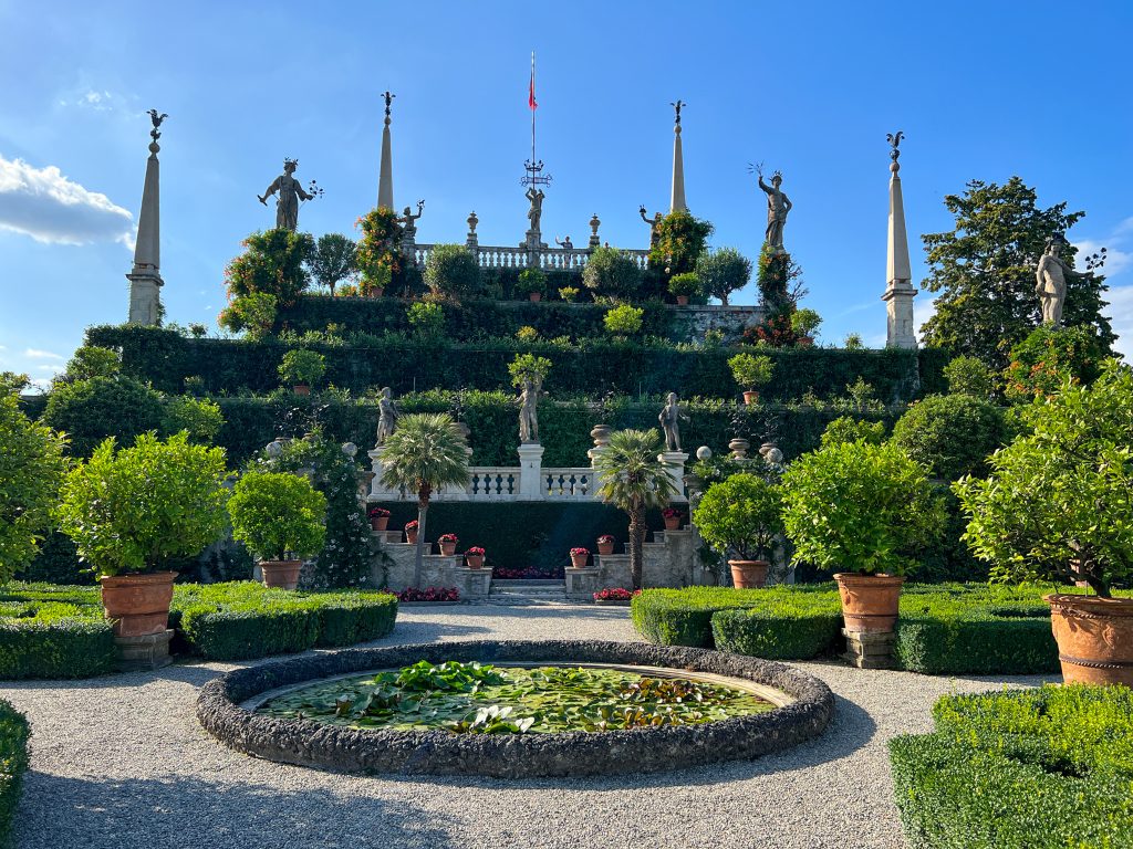 italy Stranichnite gradini na Isola Bella otpred