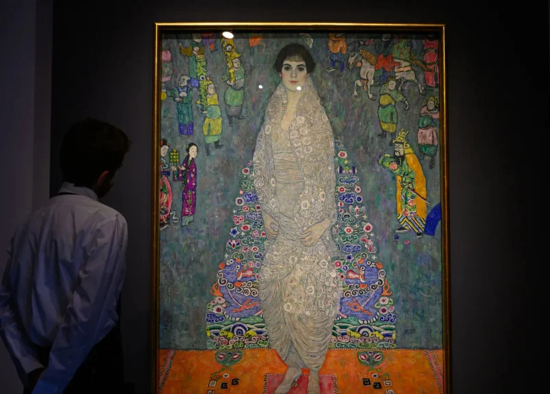 Портрет на млада виенчанка кръстен Елизабет Ледерер на Густав Климт