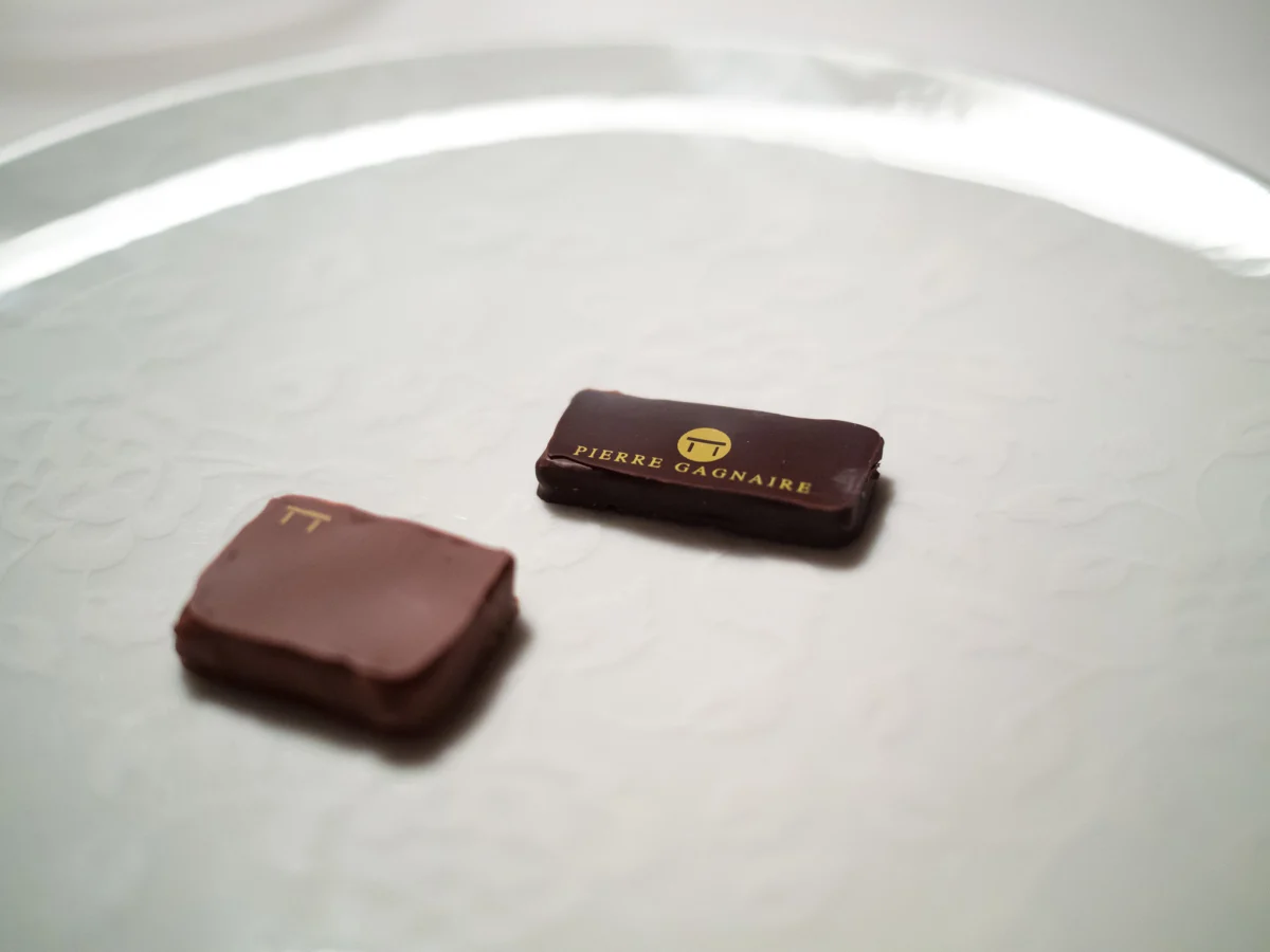 kompliment ot pierre gagnaire za dobre doshli v restoranta mu