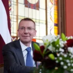 Президентът на Латвия