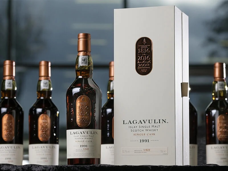 Diageo представи уискито Lagavulin от 1991 г. в лимитираната си селекция Casks of Distinction