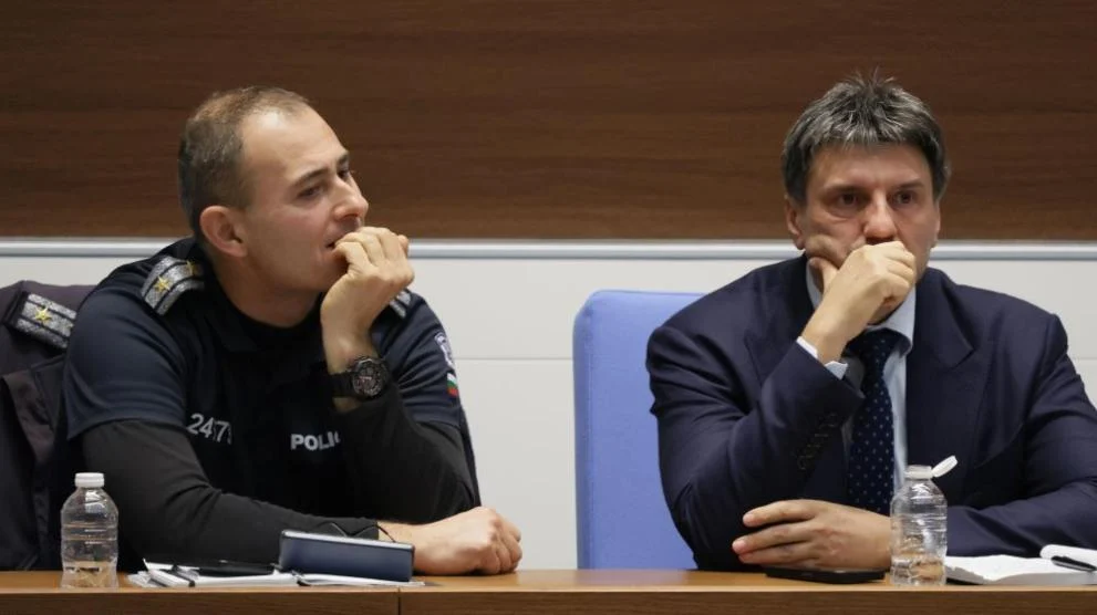 Ръководството на Столична дирекция на МВР зъедно с вътрешния министър