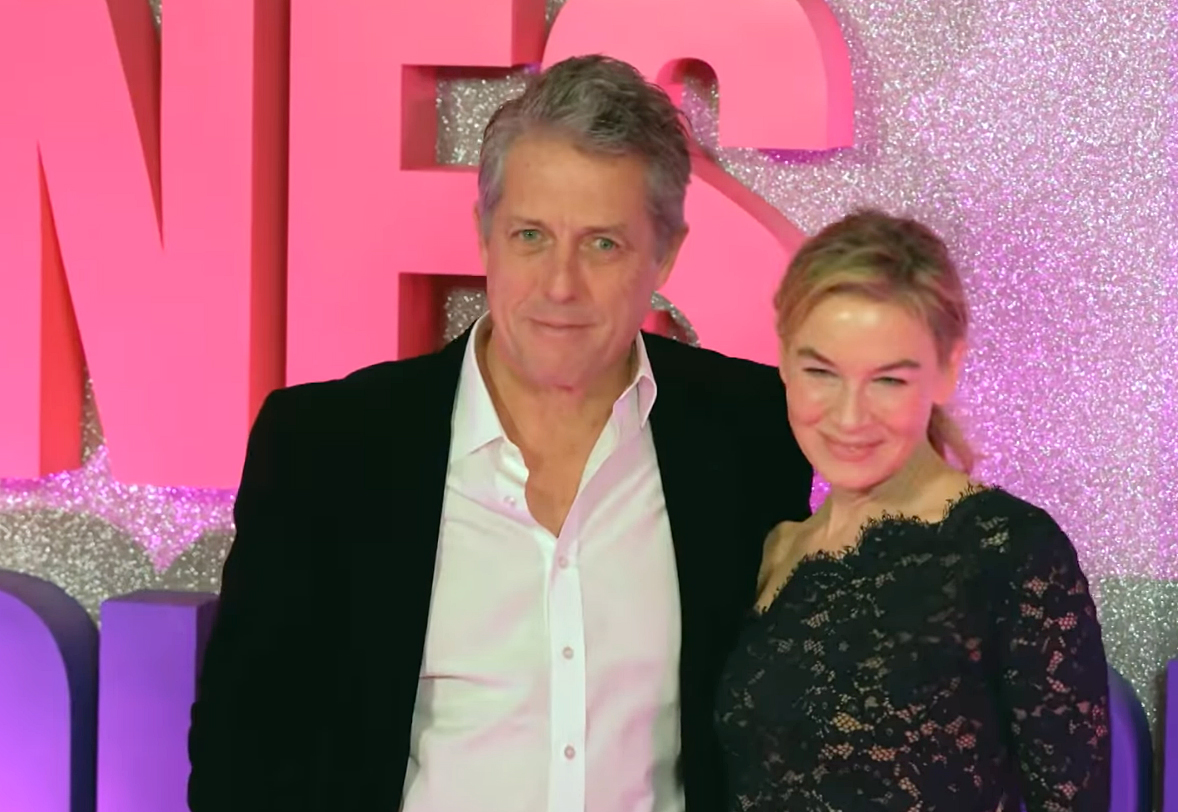 Рене Зелуегър и Хю Грант отбелязват финалната глава на Бриджит Джоунс на световната премиера на "Луда по момчето"