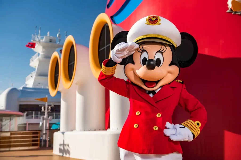  Disney Cruise Line показва новия си транспортен съд Disney Adventure в Сингапур 