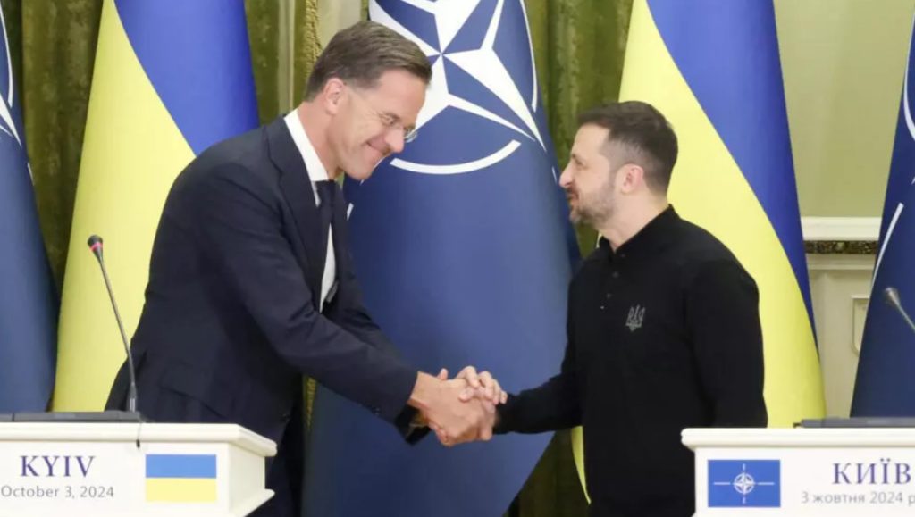Марк Рюте е на посещение в Украйна