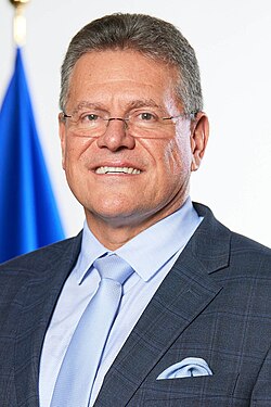 Марош Шефчович  Словакия еврокомисар