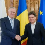 президентът на страната Никушор Дан и генералния секретар на ОИСР Матиас Корман
