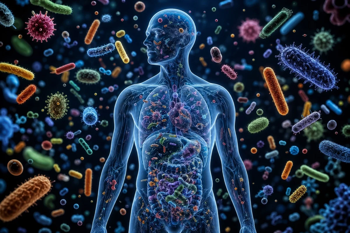 Ние сме само 43% човеци и 57% микроби