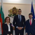 министър икономика и индустрия Петър Дилов Джузепина Дзара, посланик на Италия