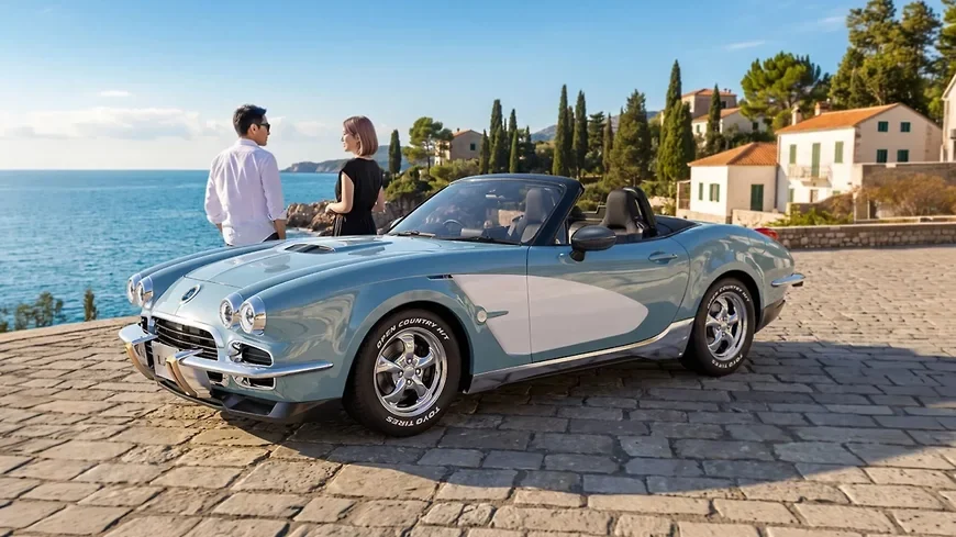 Японската компания Mitsuoka трансформира Mazda MX-5 в Chevrolet Corvette