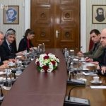 Президентът Румен Радев разговаря с помощник-генералния секретар на НАТО Ангъс Лапсли