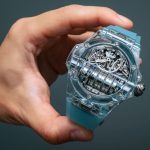 Hublot MP-11 Water Blue часовник с корпус от сапфир на стойност 171 000 долара