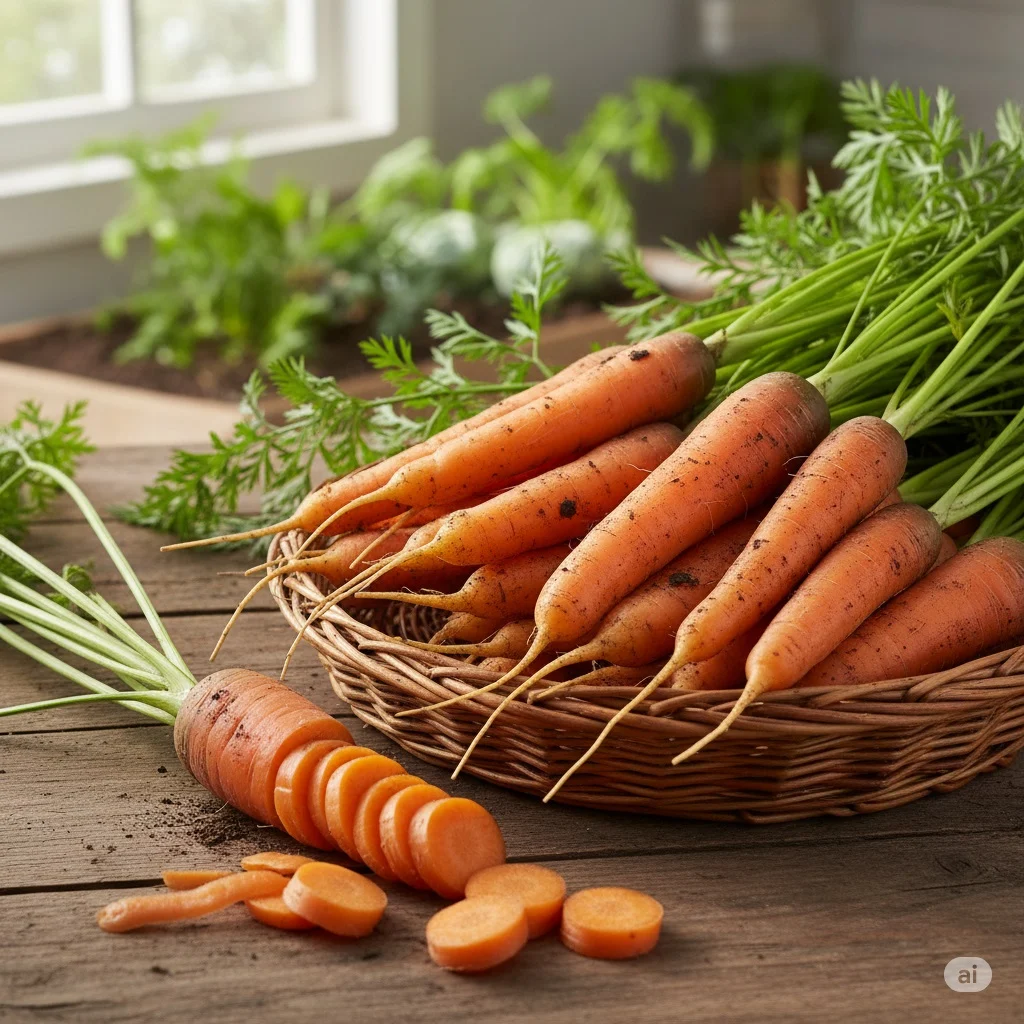 7 ключови витамина и минерала, които получавате от морковите