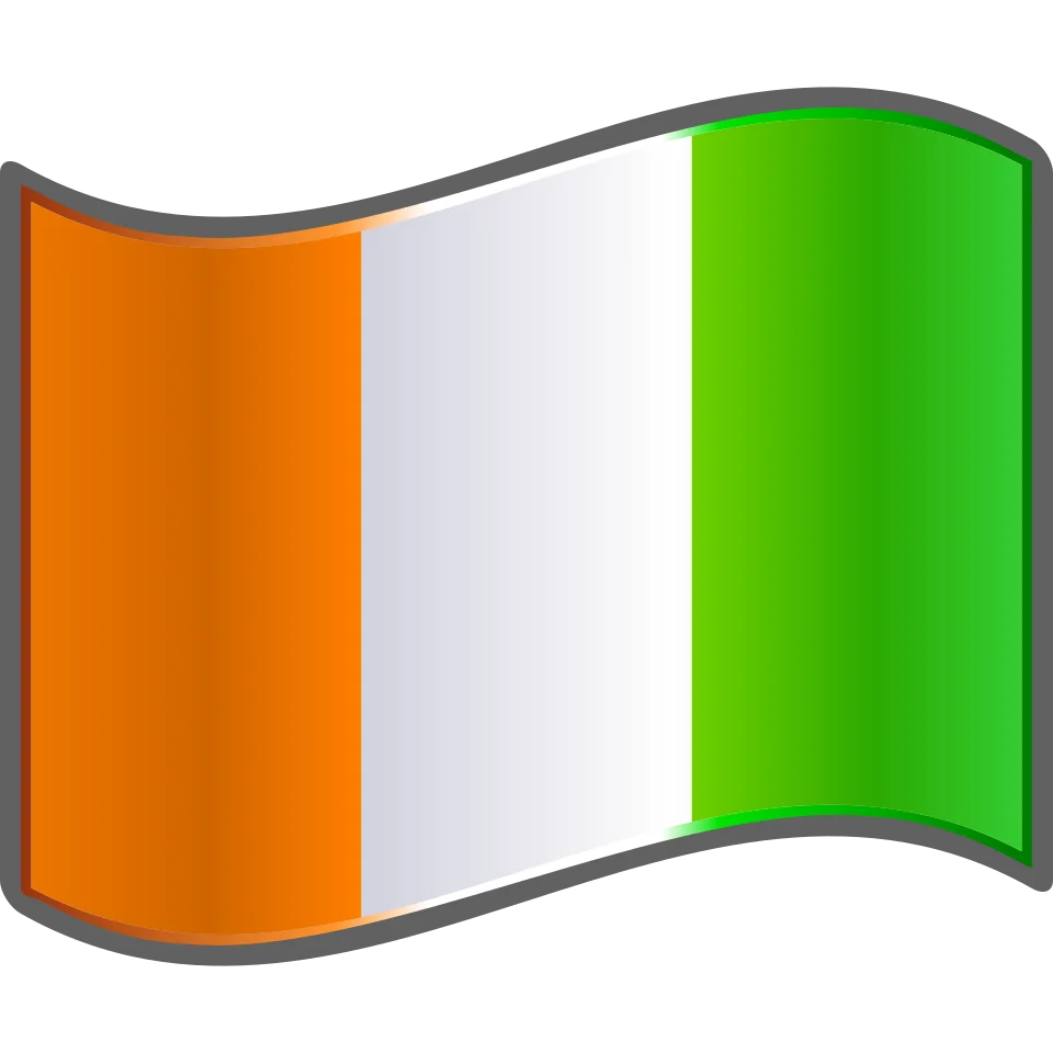 naczonalniyat otbor po futbol na kot divoar nuvola cote divoire flag