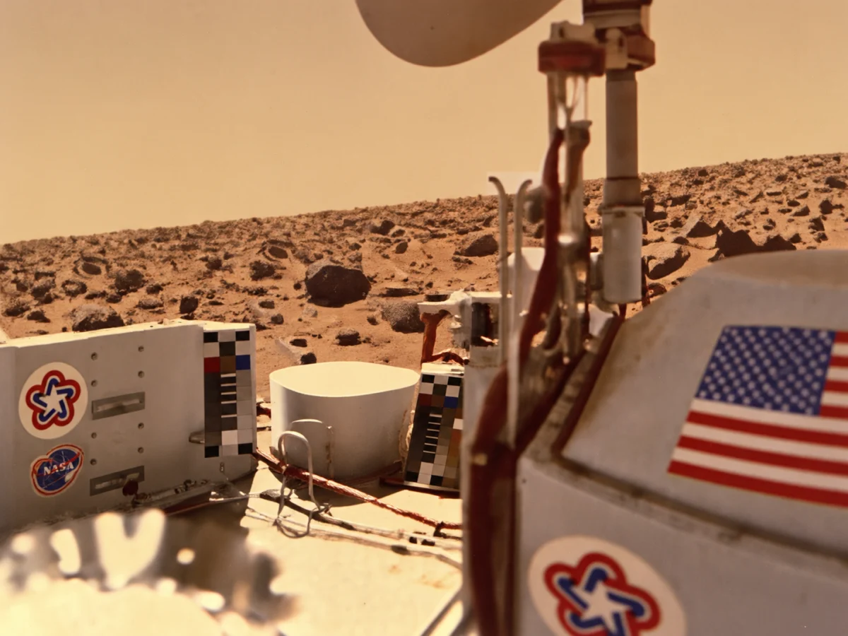 Марс за първи път прие лаборатория от Земята точно преди 50 години 1 nasa11