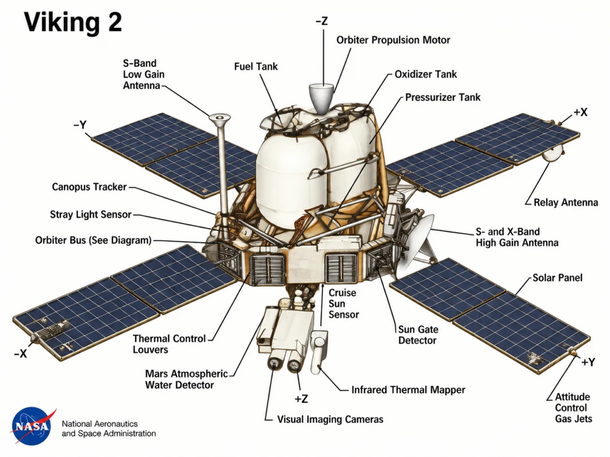 Марс за първи път прие лаборатория от Земята точно преди 50 години 7 nasa3