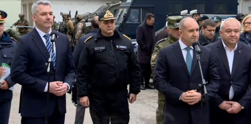 Румен Радев и Карл Нехамер
